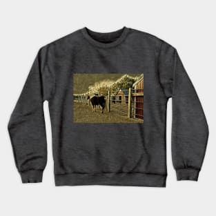 Small Horse and Barns No1A Crewneck Sweatshirt